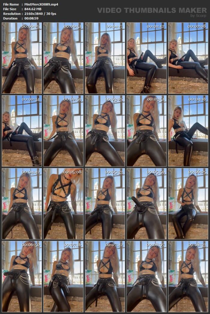 Mistress Mercy In Scene: Pov I Wanna Fuck You Against This Window - MISTRESSMERCYXOX - FULL HD/3840p/MP4