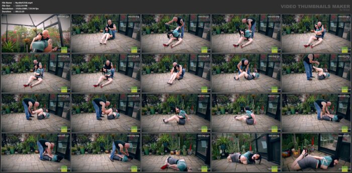 Nyxon & Jim Hunter In Scene: Nyxon... Ambushed Outside - NYXONSBONDAGEFILES / NYXONAGOGO - FULL HD/1080p/MP4