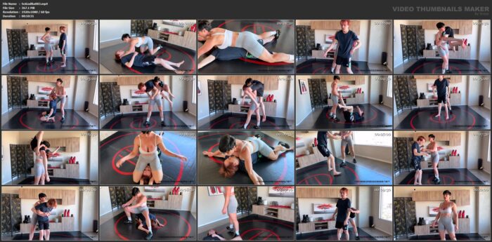 Goddess Rapture In Scene: Wrestling Domination Lift & Carry - SCISSORGODDESS - FULL HD/1080p/MP4