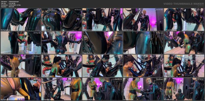Lady Blackdiamoond, Miss Kasha, Naomi Rouge, Sissy Berlin, Slave Berlin R In Scene: Fuck Hole For 3 Ladies - THE STRAPON SITE - FULL HD/1080p/MP4