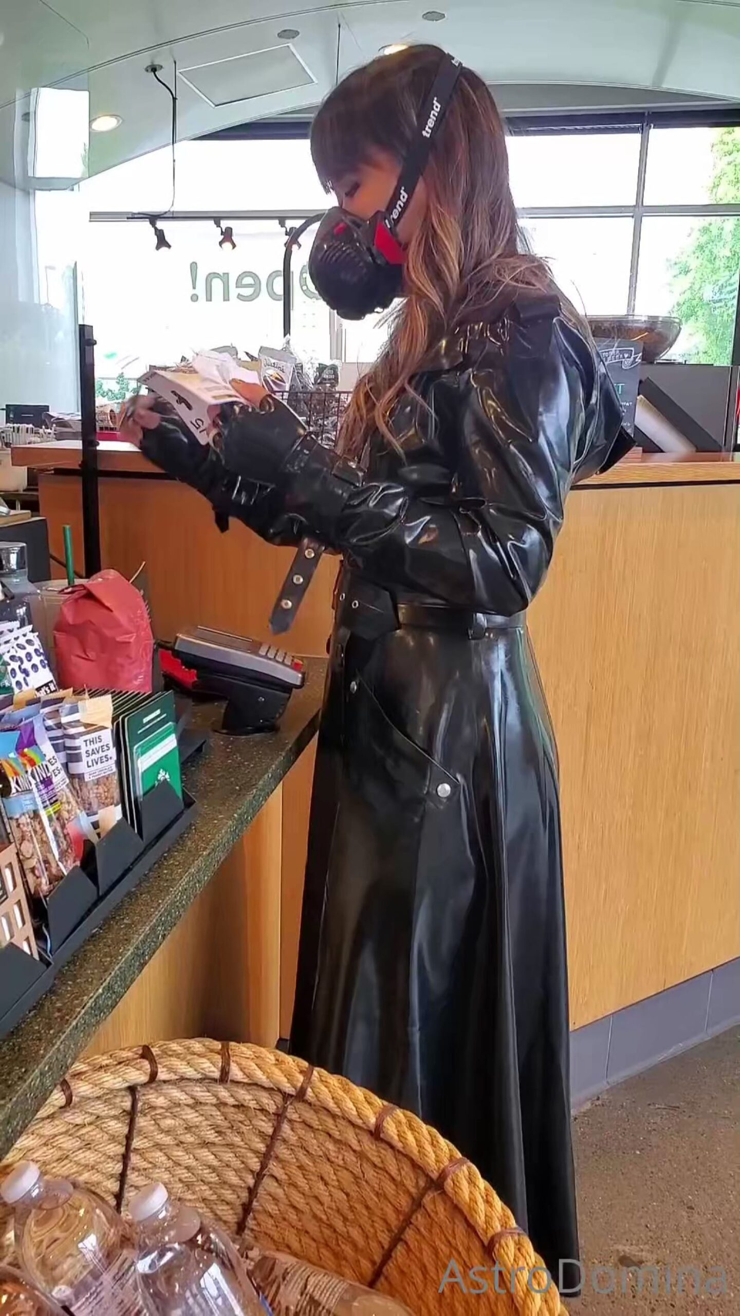 What Would You Do If You See Me Out In Public Shopping For Shit And Getting A Cup Of Coffee - ASTRODOMINA / SYDNEY LEE - FULL HD/1920p/MP4