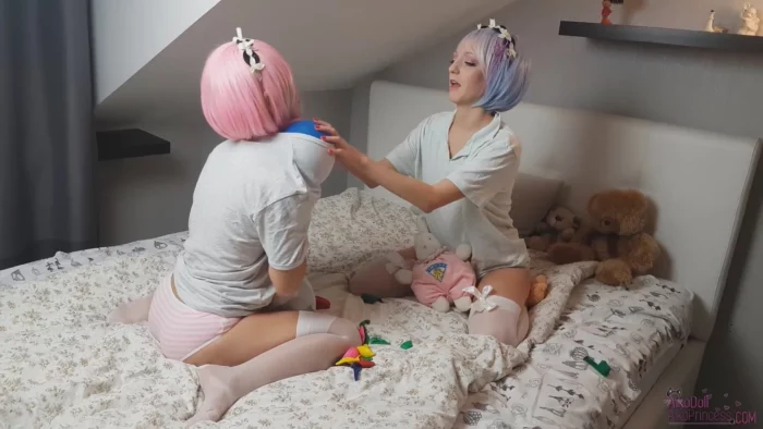 Ballons Pops Fun Rem And Ram - AIKO MOE / AIKODOLL / AIKOPRINCESS - MP4