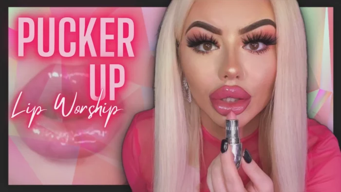 Pucker Up Lip Worship - ALISSA RYAN FINDOM FEMDOM - MP4