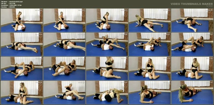 Severa - Wrestling clip 49 - AMAZON GODDESS SEVERA - MP4