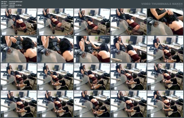 Severa - With Slave clip 374 - AMAZON GODDESS SEVERA - MP4
