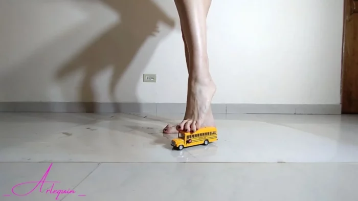 Pov I Crush Break Piss A Lot Fuck Spit On Toy School Bus - ARLEQUIN - MP4