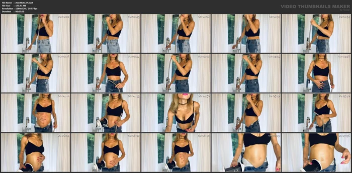 Hose Chugging In Jeans - ASMR MOTHER - MP4