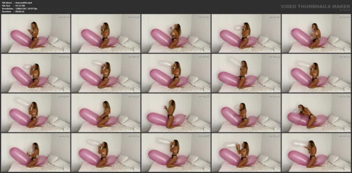 Condom B2ps On A Zeppelin - AUSSIELOONER / LILY ADAMS - MP4