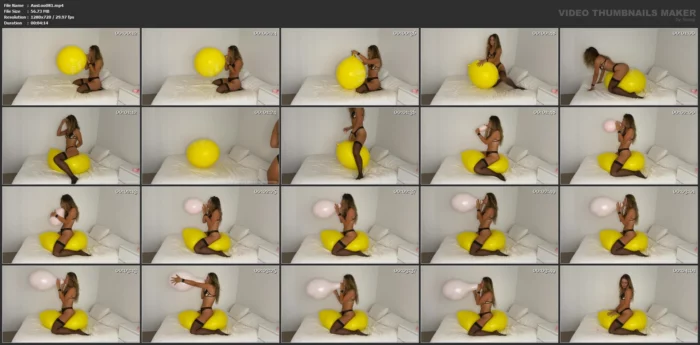 14 Belbal Blow To Pop Riding A 36 - AUSSIELOONER / LILY ADAMS - MP4