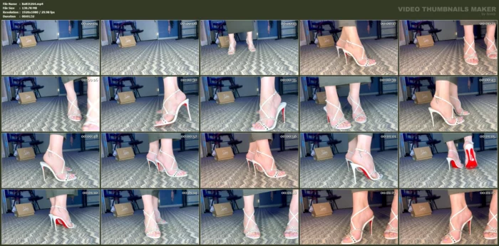 White Louboutin Obsession - BADDB1TCH / MISTRESS BADDBITCH / MISTRESS OF MINDFUCK - MP4