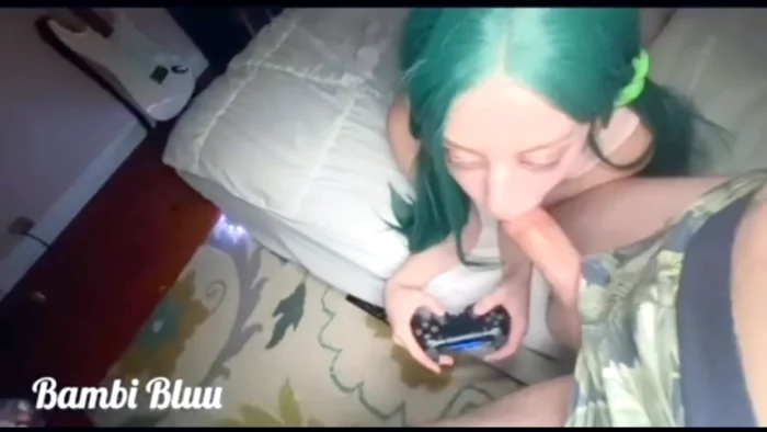 Teen Gamer With Bubble Butt Takes Big Dick While Playing Apex Legends Wins - BAMBI BLUU / BAMBI ARAKI - MP4