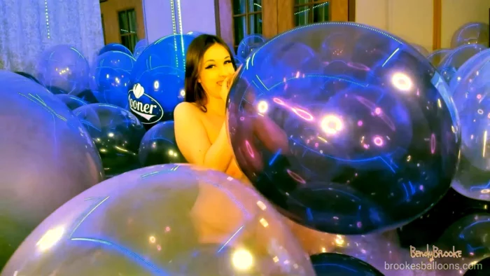 200 Purple Balloons Part 1 Blow To Pops - BROOKESBALLOONS / BENDY BROOKE - MP4