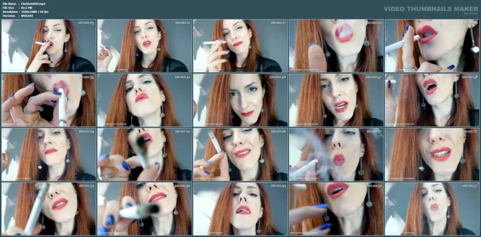 Forever My Human Ashtray - CLARADOMME / EXQUISITE MISTRESSES / GODDESS CLARADOMME - MP4