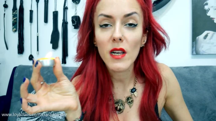 Wax Play - CLARADOMME / EXQUISITE MISTRESSES / GODDESS CLARADOMME - MP4