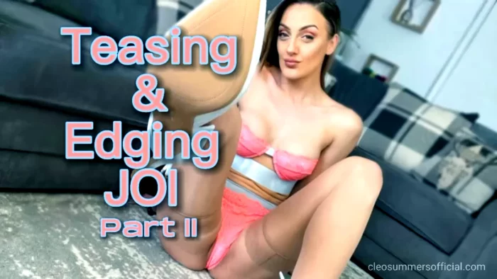 Edging Joi Part 2 - CLEOAMOR / CLEO SUMMERS - MP4