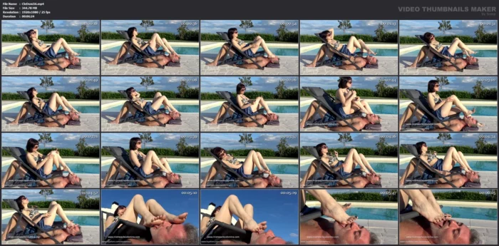 Your Only Task Under My Deck Chair - CLEO DOMINA / MISTRESSCLEODOMINA - MP4