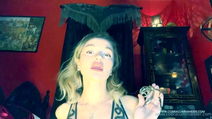 Downsizing Your Chastity Cage - COBRA CUMMANDER - MP4