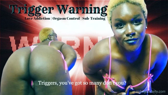 Trigger Warning - INDULGEINDEITY / DEITYKINKY - MP4