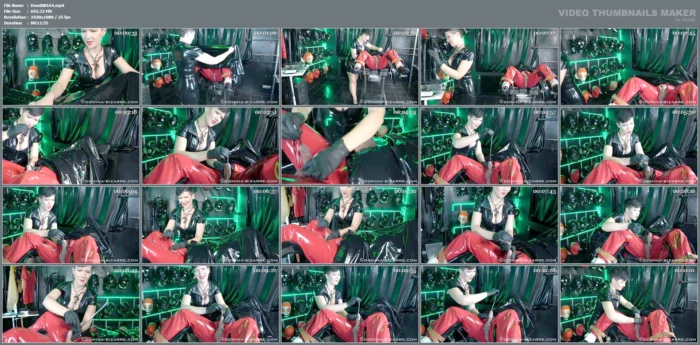 Latex Slave Part 1 - Mistress Alexandra - DOMINA BIZARRE / BIZARRE-CLIPS - MP4