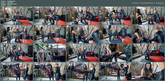 Bondage Session Part 4 - Lady Mercedes & Lady Pascal - DOMINA BIZARRE / BIZARRE-CLIPS - MP4