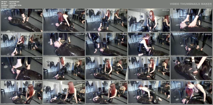 Forced Footsmelling - DOMINATRIX YUNA / MISS YUNA / MISSTRESS YUNA - MP4