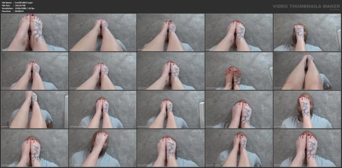 Bailey Up-Close Foot Smelling - FOC - FEET OF COLOR - MP4