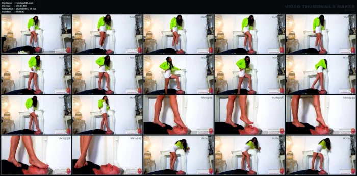 I Love Trampling On Slaves - FEMDOMSQUAD - MP4