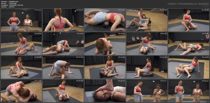 Akela Vs Kornelia - Pindown Until Submission - FIGHT PULSE - MP4