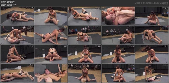 Suzanne Vs Luke Mixed Wrestling Onslaught - FIGHT PULSE - MP4