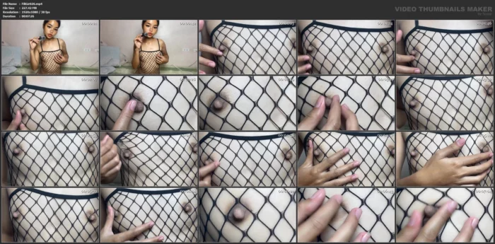 Close Up Nipple Fishnet - FILIPINAGIRLS - MP4