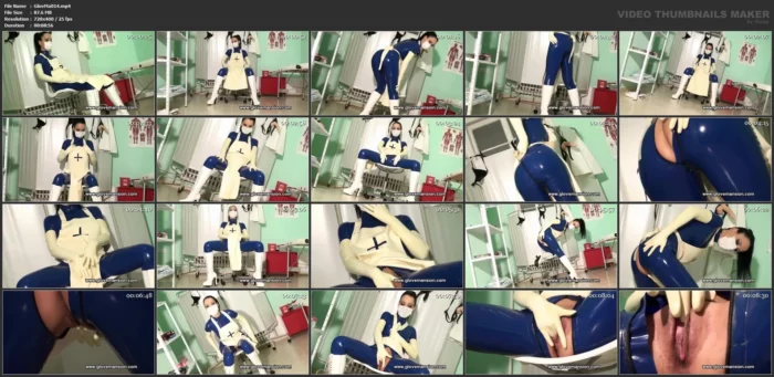 Blue Latex Surgeon - GLOVEMANSION - MP4