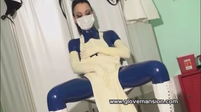 Blue Latex Surgeon - GLOVEMANSION - MP4