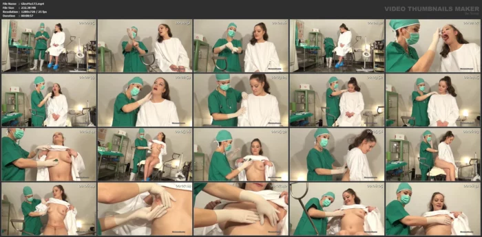 Full Medical Exam With Dolly Diore Stage 1 - GLOVEMANSION - MP4