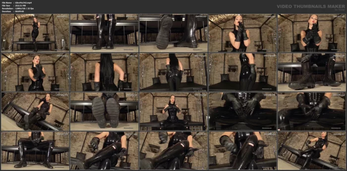 Cum Polish My Rubber Boots And Gloves - GLOVEMANSION - MP4