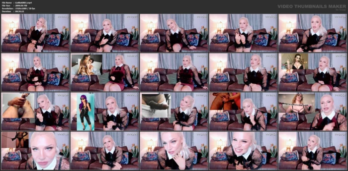 Sissy Acceptance Therapy - GODDESS BLONDE KITTY - MP4