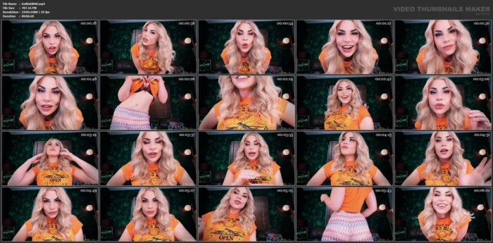 The Biggest Loser Win A Free Custom - GODDESS BLONDE KITTY - MP4