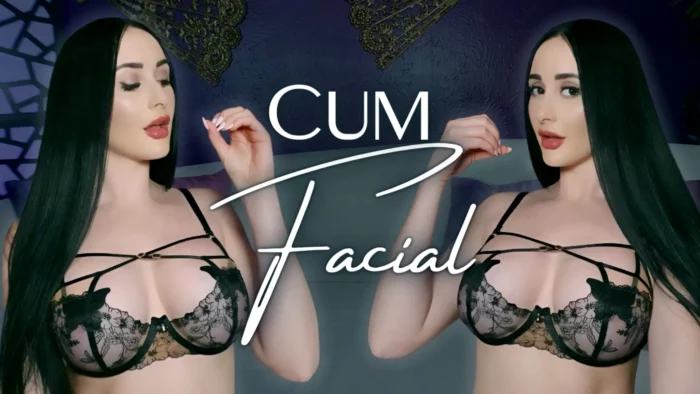 Cum Facial - GODDESS VIOLET VOSS - MP4