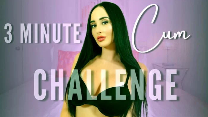 3 Minute Cum Challenge - GODDESS VIOLET VOSS - MP4