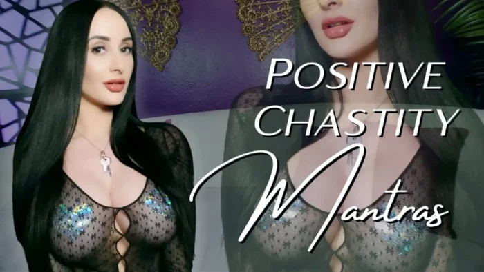 Positive Chastity Mantras - GODDESS VIOLET VOSS - MP4