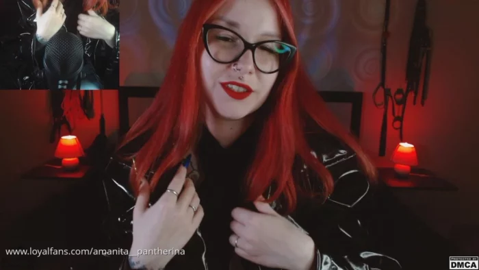 Humiliating Pvc Jacket Asmr - GODDESS AMANITA / AMANITA PANTHERINA - MP4