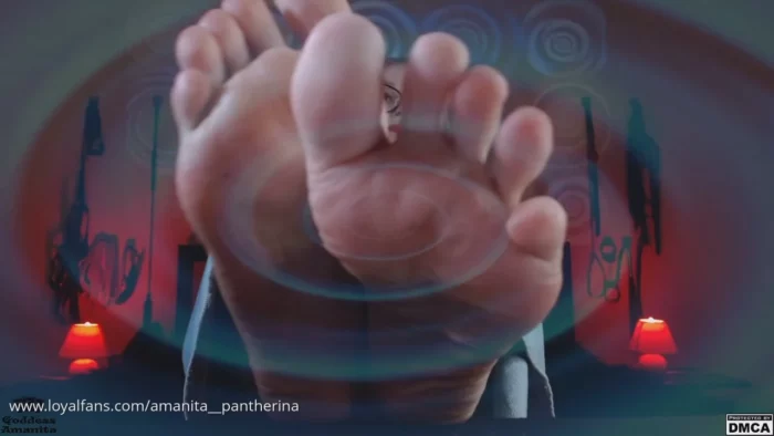 Nail - Induced Trance - Heel Massage Entrapment - GODDESS AMANITA / AMANITA PANTHERINA - MP4
