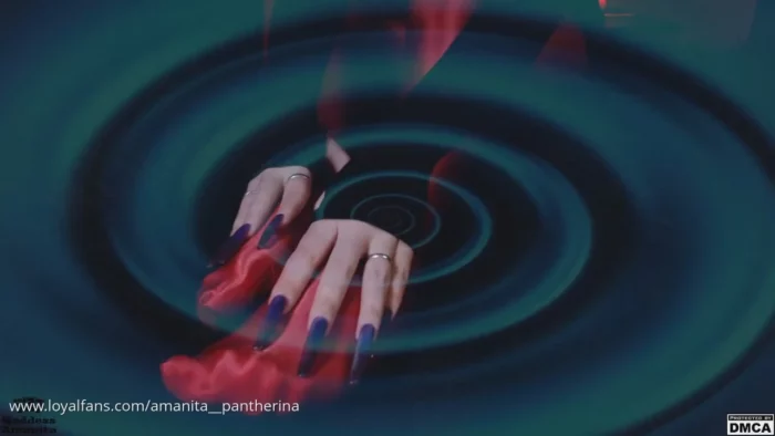 Silk Pantyhose And Long Nails Of Mesmerizing Power - GODDESS AMANITA / AMANITA PANTHERINA - MP4