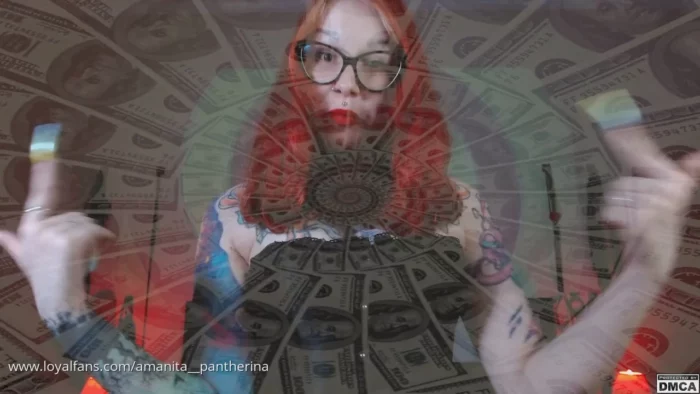 Findom Mesmerize - This Bitch Deserve This Money More Than You - GODDESS AMANITA / AMANITA PANTHERINA - MP4