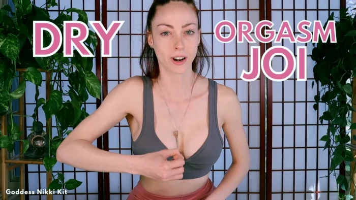 Dry Orgasm Joi Challenge - GODDESS NIKKI KIT - MP4