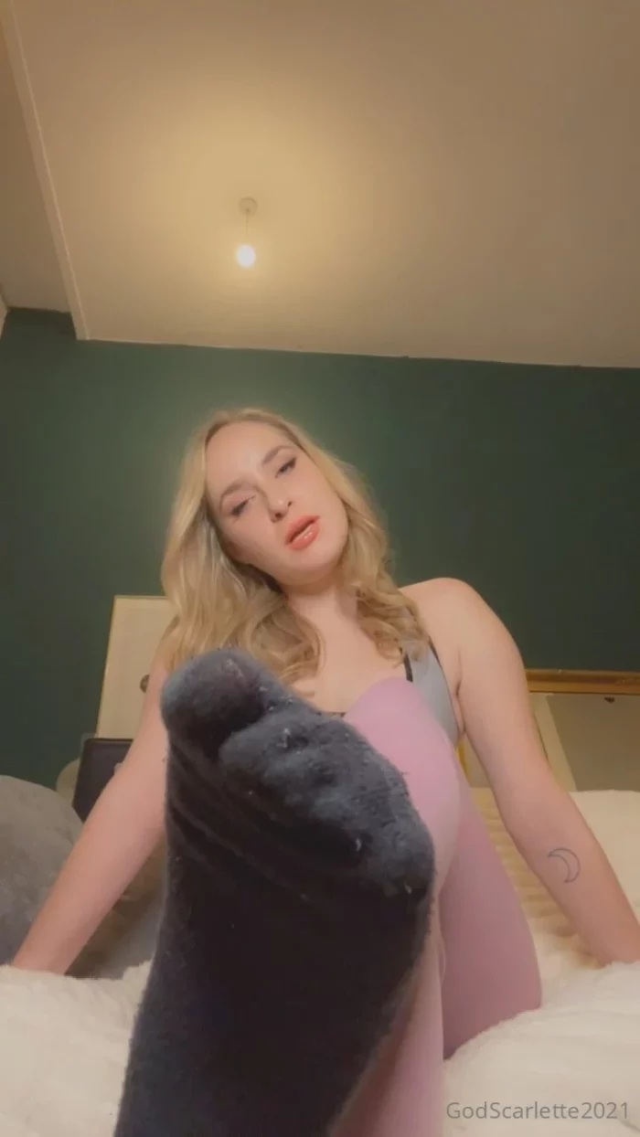 You're My Pathetic Sock Addicted Bitch For Life - GOD SCARLETTE - MP4