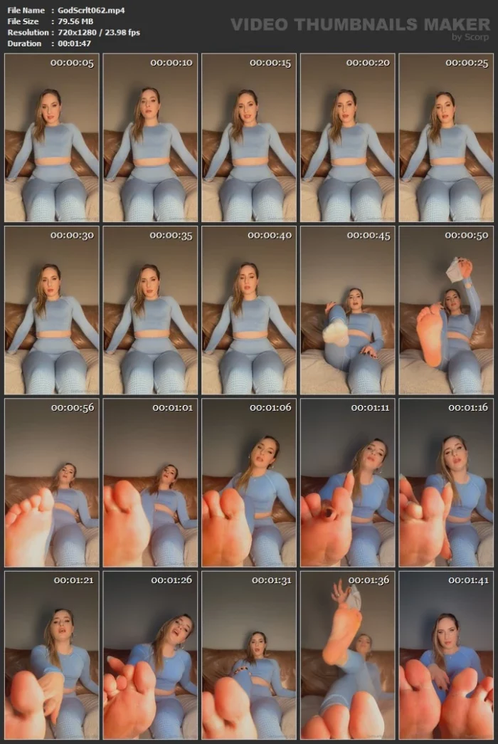 Youll Never Escape Your Obsession With Feet - GOD SCARLETTE - MP4