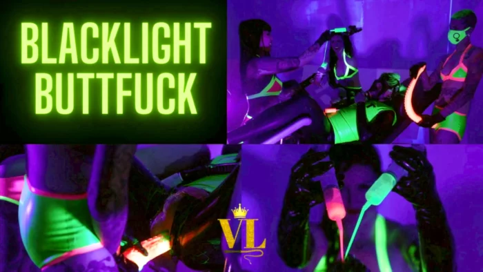 Blacklight Buttfuck - VIVIENNE L'AMOUR / CELESTIAL STUDIOS / VL PRODUCTIONS - MP4