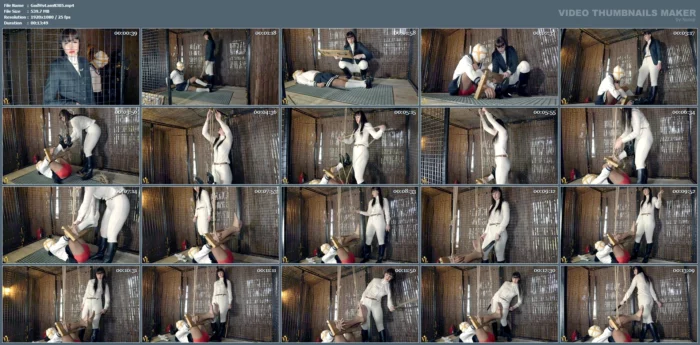 Caged Bastinado For The Sissy Slut - VIVIENNE L'AMOUR / CELESTIAL STUDIOS / VL PRODUCTIONS - MP4