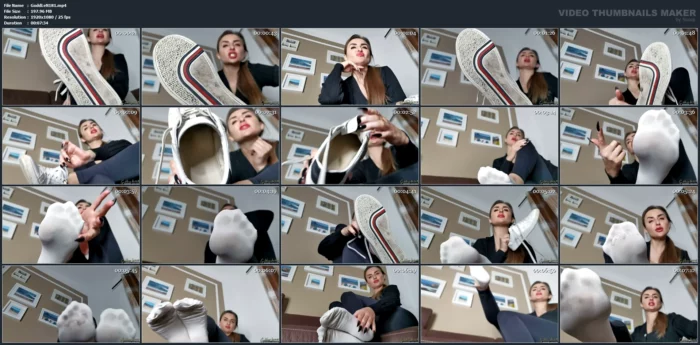 Eat The Dirt Off The Soles Of My Shoes - GODDESS LENA / LENA GLAMOUR / SEXY-LENA - MP4