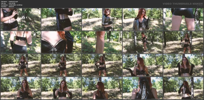 I Take You To The Forest, Slave - GODDESS JULIE - MP4